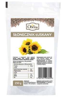 OLVITA Słonecznik łuskany 250g