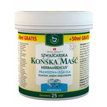 HERBAMEDICUS Końska maść chłodząca 250ml szwajcar
