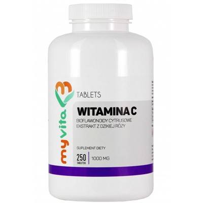 MYVITA Witamina C 1000mg, 250tabl