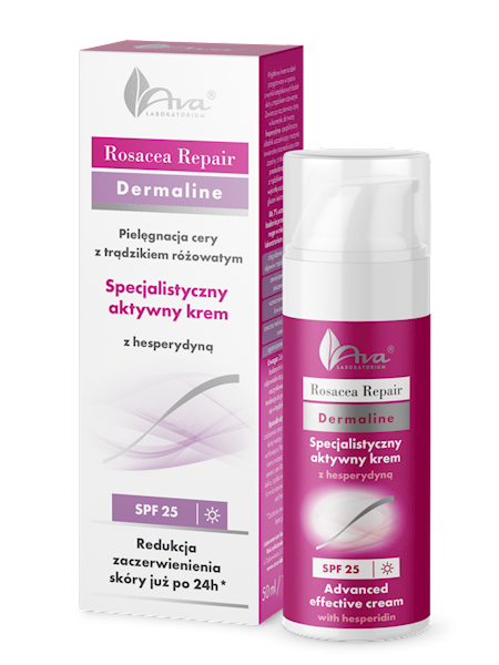 AVA Rosacea Repair-aktywny krem SPF 25 z hesperydy