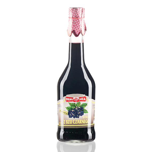 POLSKA RÓŻA Syrop z bzu czarnego 500ml
