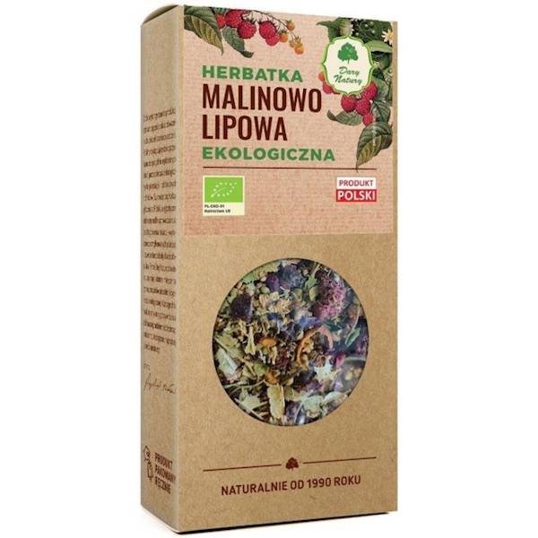 DARY NATURY Lipowo-Malinowa 80g BIO