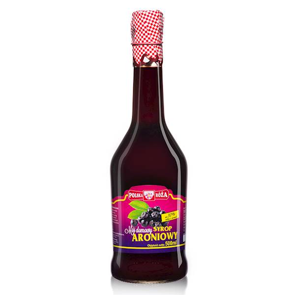 POLSKA RÓŻA Syrop aroniowy 500ml
