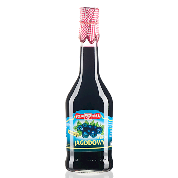 POLSKA RÓŻA Syrop jagodowy 500ml