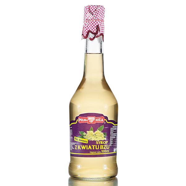 POLSKA RÓŻA Syrop z kwiatów bzu 500ml
