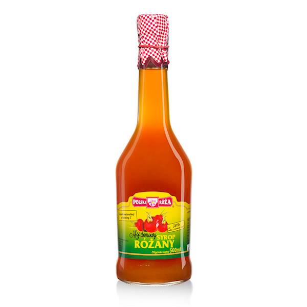 POLSKA RÓŻA Syrop różany 500ml