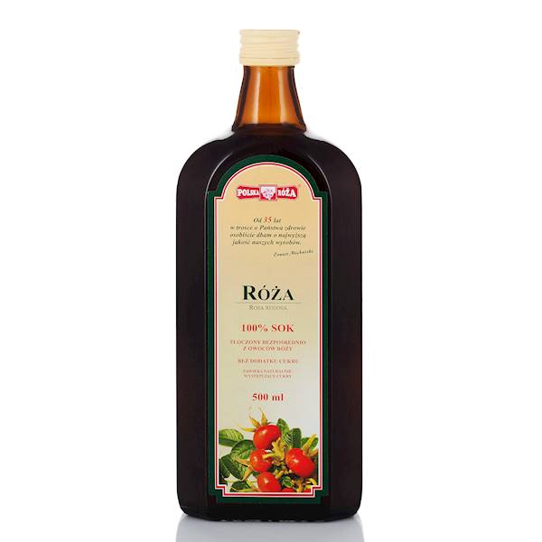 POLSKA RÓŻA Róża sok 500ml