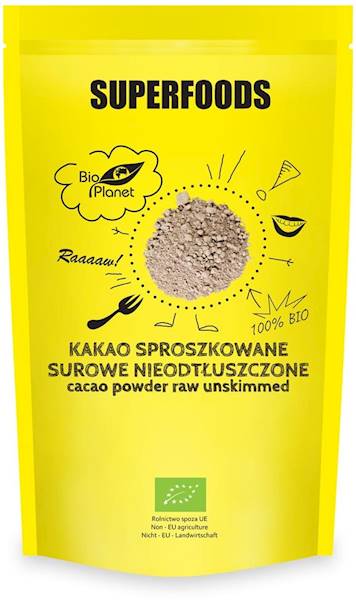 SUPERFOODS Kakao sproszkowane surowe nieodtł