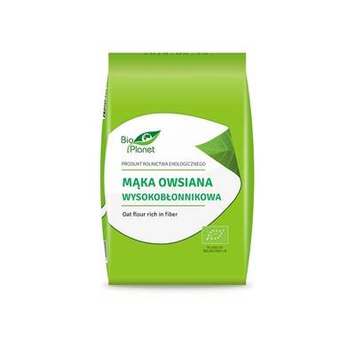 BIO PLANET Mąka Owsiana Wysokobiałkowa 1kg