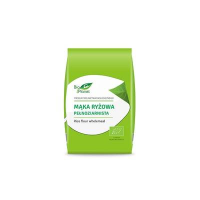 BIO PLANET Mąka ryżowa pełnoziarnista BIO 500g