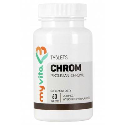 MYVITA Chrom 200mcg, 60tabl.
