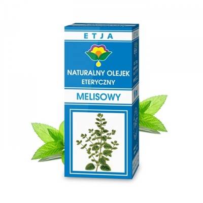 ETJA Olejek eteryczny naturalny - Melisowy 10ml