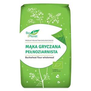 BIO PLANET Mąka Gryczana pełnoziarnista BIO 500g