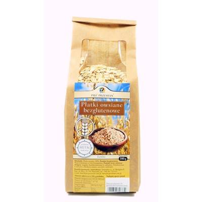 PIĘĆ PRZEMIAN Płatki owsiane b/gluten JUMBO 500g