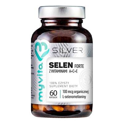 MYVITA SILVER Selen 100mcg, 60kaps.