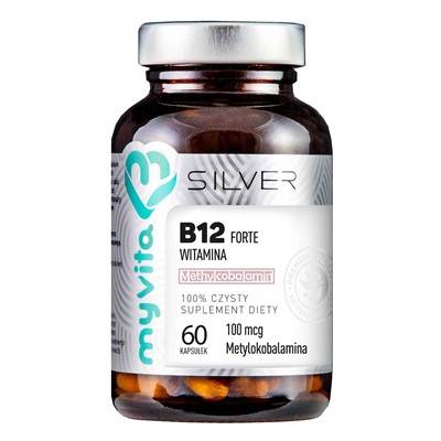 MYVITA SILVER Witamina B12 Forte 100mcg, 60kaps.
