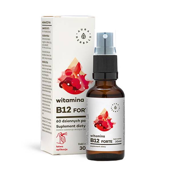 AURA Witamina B12 Forte krople 30ml