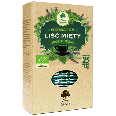 DARY NATURY Mięta liść 25x1,5g fix BIO