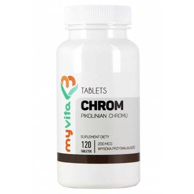 MYVITA Chrom 200mcg, 120tabl.