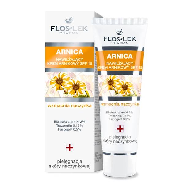 FLOS-LEK Arnika Krem nawilżający SPF 15 50ml