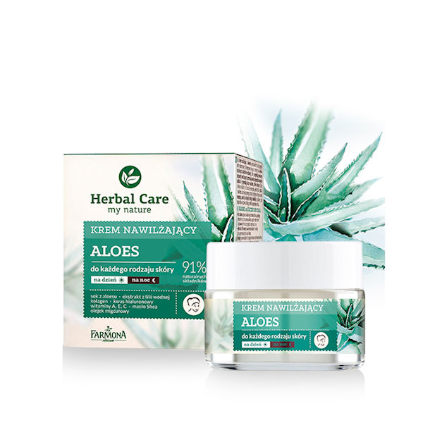F. HERBAL CARE Krem aloesowy na dzień 50ml