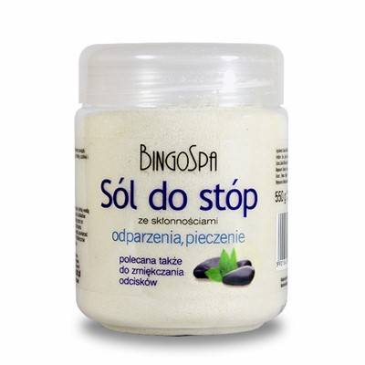 BINGOSPA Sól do stóp odparzenia, pieczenie 550g