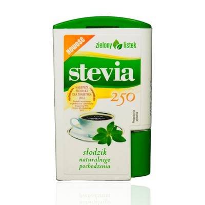 ZIELONY LISTEK Stevia tabl 250szt