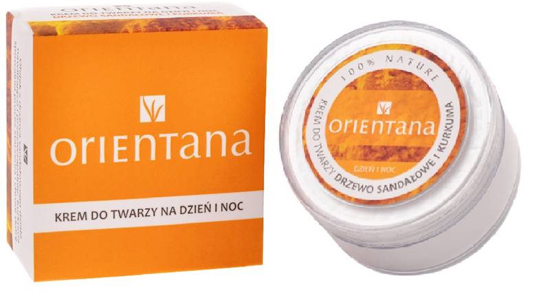 ORIENTANA Krem Drzewo Sandałowe i Kurkuma