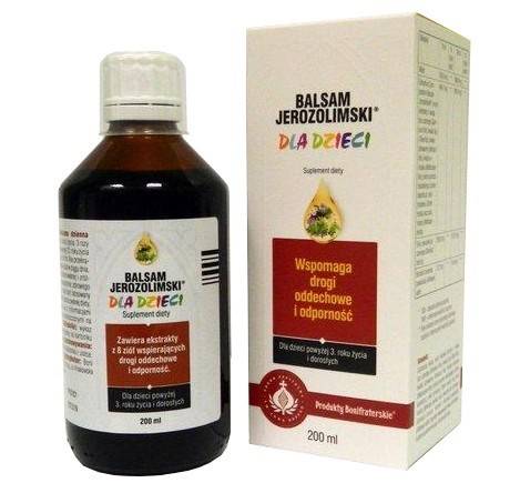 BONIFRATERS Balsam Jerozolimski dla dzieci 200ml