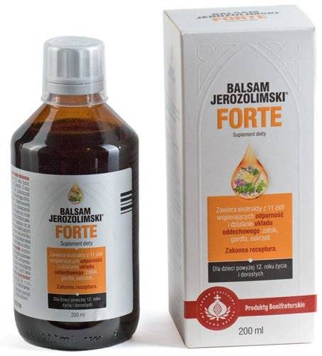 BONIFRATERS Balsam Jerozolimski FORTE 200ml