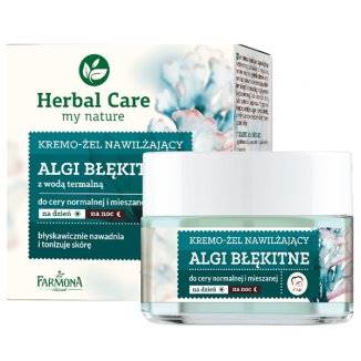 F. HERBAL CARE Krem do twarzy algi błękitne 50ml