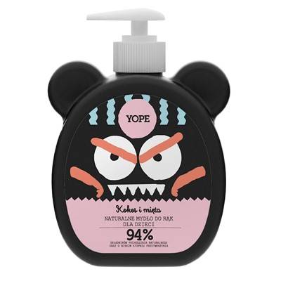 YOPE Mydło w płynie dla dzieci Kokos i Mięta 400ml