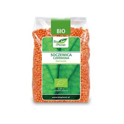 BIO PLANET Soczewica czerwona BIO 400g