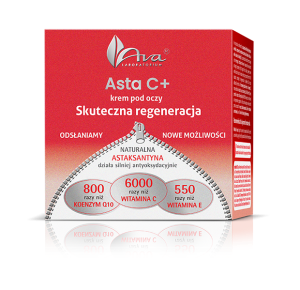 AVA Asta C+ skuteczna regeneracja krem pod oczy 