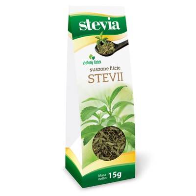 ZIELONY LISTEK Stevia liście 15g