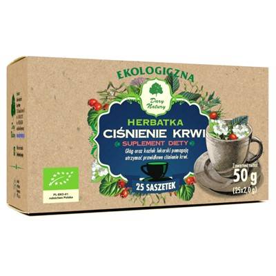 DARY NATURY Ciśnienie Krwi 25x2g fix BIO