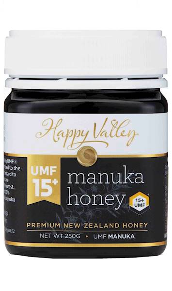 HAPPY VALLEY Miód Manuka UMF 15+ (MG 514+) 250g