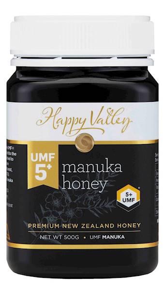 HAPPY VALLEY Miód Manuka UMF 5+ (MG 83+) 500g