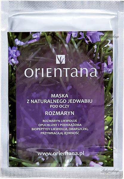 ORIENTANA Maska jedw. Rozmaryn pod oczy
