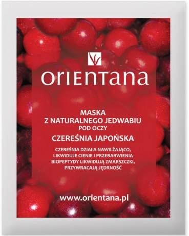 ORIENTANA Maska jedw. Czereśnia Japońska pod oczy