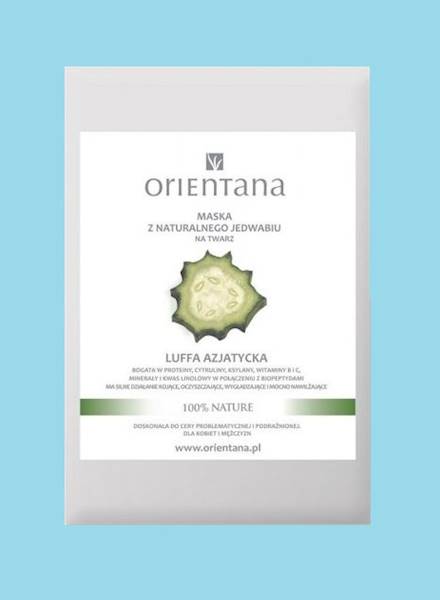 ORIENTANA Maska jedw. Luffa Azjatycka na twarz