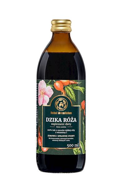 HERBAL MONASTERIUM Róża Dzika SOK 500ml