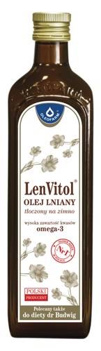 OLEOFARM Olej Lniany LenVitol 500ml
