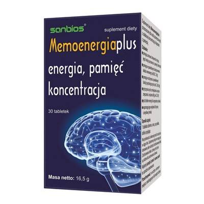 SANBIOS Memoenergia plus 30tabl 