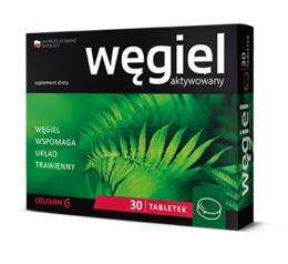 COLFARM Węgiel aktywowany 30 tabl