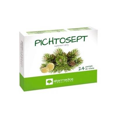 ALTER MEDICA Pichtosept tabl do ssania 24szt