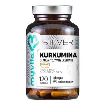 MYVITA SILVER Kurkumina 120kaps.