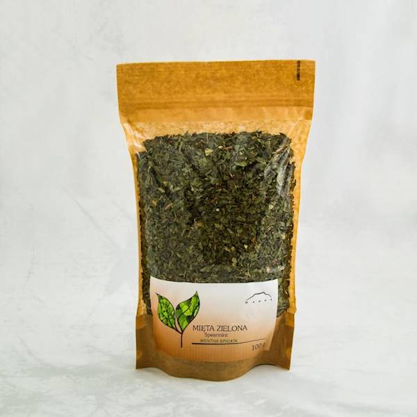 NANGA Mięta zielona Spearmint 100g Mentha Spicata