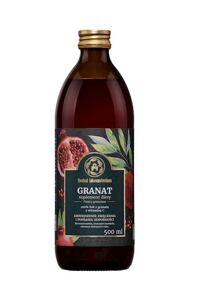 HERBAL MONASTERIUM Granat sok 500ml