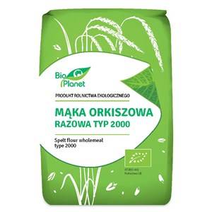 BIO PLANET Mąka Orkiszowa razowa typ 2000 1kg